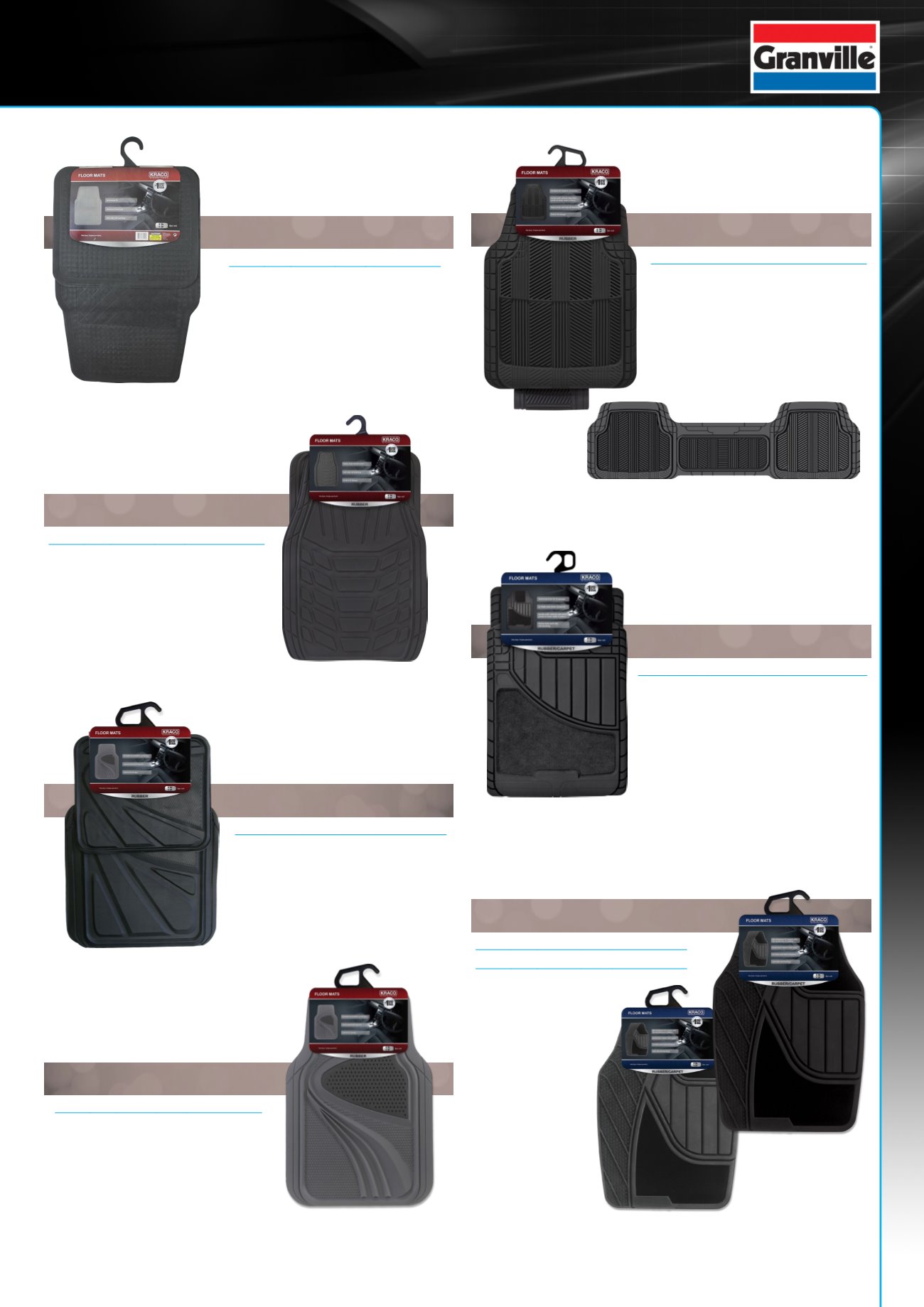 Floor Mats Cargo Liners Interior Accessories Kraco 804686 Floor